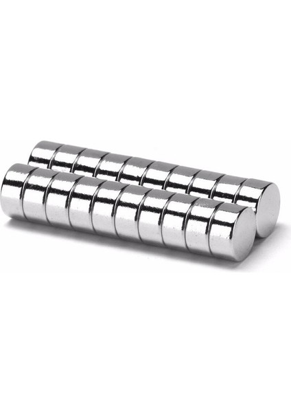 Neodyum Mıknatıs D 8x4 mm Hobi Mıknatısı - 8 mm Çap x 4 mm Kalınlık