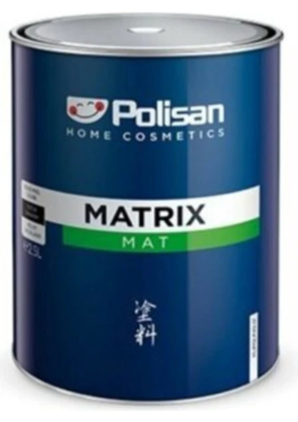 Polisan-Matrix Mat Yağlı Boya Beyaz 0.75 Lt