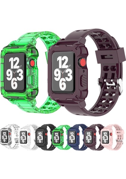 Apple Saat 6 & Se & 5 & 4 44 mm. Şeffaf Yeşil (Yurt Dışından) fiyatları