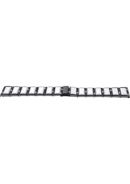 Apple Saat İçin Ste Saat KayışıS 7 45 mm. - & 6 & Se & 5 & 4 44 mm. Siyah - Beyaz (Yurt Dışından)