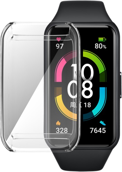 Honor Band 6 Şeffaf İçin Tpu Ektroflatasyon Durumu (Yurt Dışından)