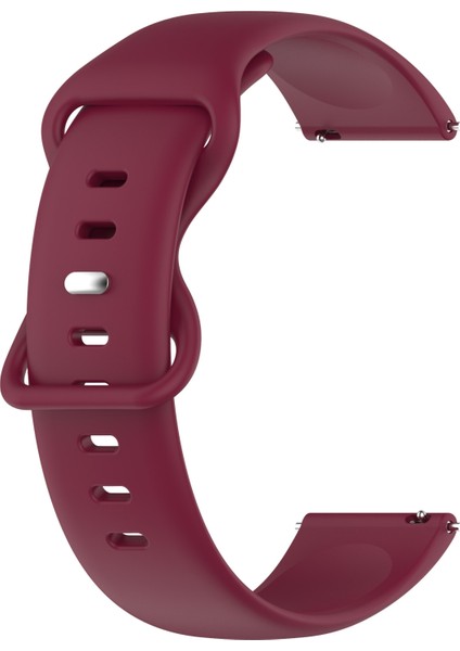 Huawei İçin Renk Silikon Band Gt 42 mm. Burgundy (Yurt Dışından)