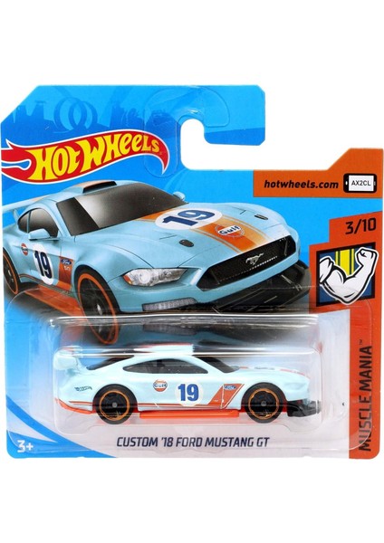 Hot Wheels Tekli Arabalar Custom 18 Ford Mustang Gt FYB67 modelleri