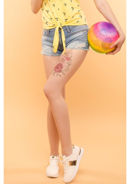 Spring Flowers Geçici Dövme,geçici Tattoo ,vücut Dövme,kol Bilek Dövme,boyun Dövme,sırt Dövme