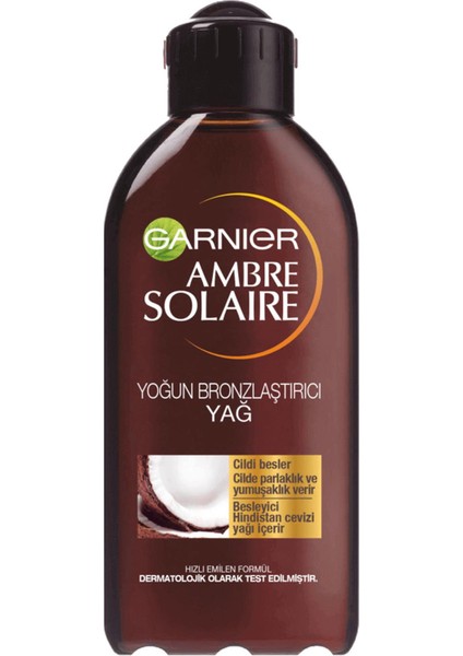 Ambre Solaire Yoğun Bronzlaştırıcı Güneş Yağı 200 Ml