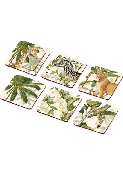 Bardak Altlığı 6 Lı Set