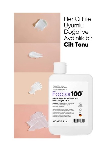 Güneş Kremi Spf50+ 100 Ml 2 Adet