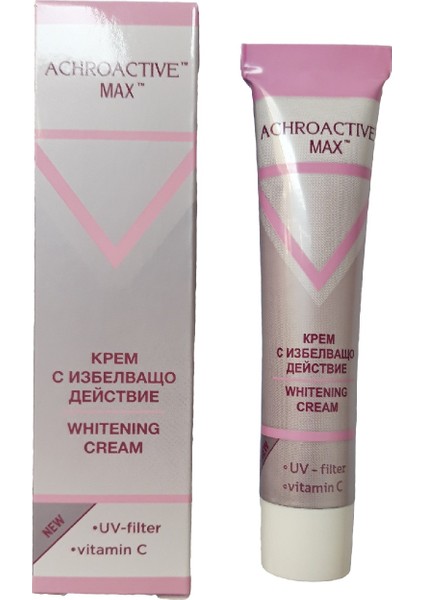 Achroactive Max 45ML + Winter Rose Salatalık Özlü Peeling 500GR + Achrowell Krem 45ML