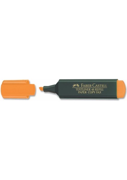 Faber Castell 1548 Turuncu Renkli Fosforlu Kalem