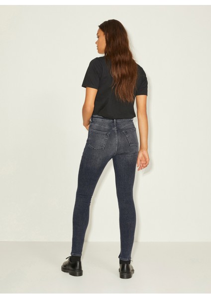 Jxvienna Skinny Hw Cs1004 Noos Skinny Fit Düz Siyah Kadın Denim Pantolon