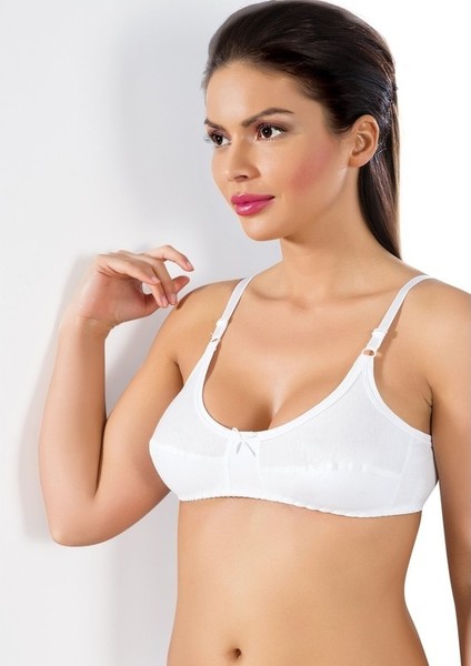 Lüx Drm 083 %100 Pamuk Battal Desteksiz Rahat Penye Sütyen