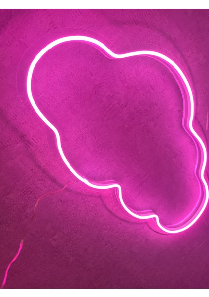 Bulut Neon LED Neon Tabela Neon Gece Lambası Çocuk Odası Dekorasyonu