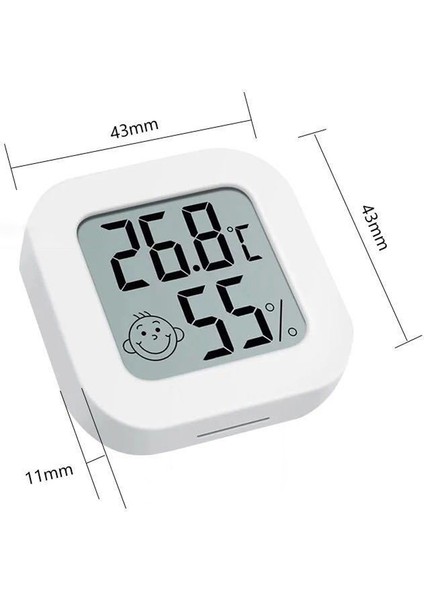 Sıcaklık -10℃-70℃ (14℉-158℉) ve Nem 10%RH-99RH Sensörlü (Yurt Dışından)