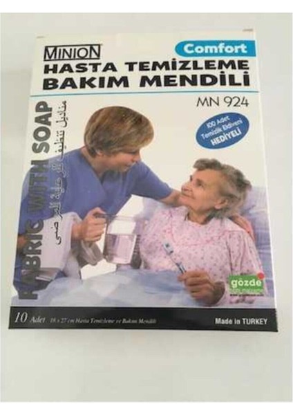 Hasta Bakım Mendili Comfort 10 Lu (Mn 924)