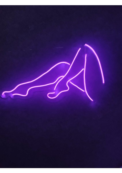 Bacaklar Neon Tabela Woman Neon Dekoratif Duvar Neon LED