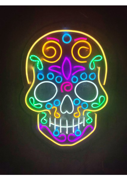 Kurukafa Neon LED Tasarım Kafe Neon Dekoratif Neon Renkli Neon Tabela