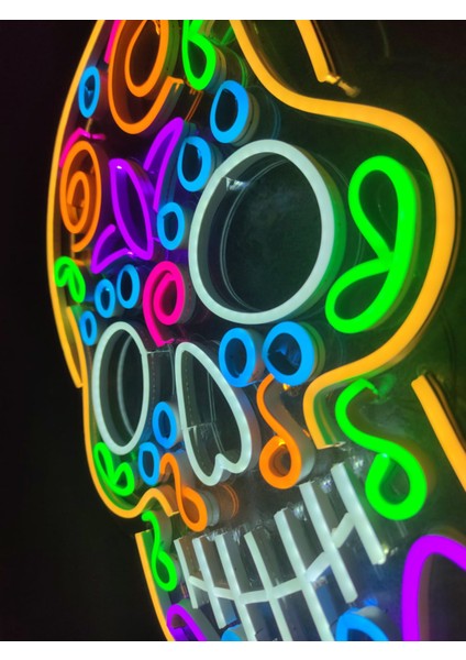 Kurukafa Neon LED Tasarım Kafe Neon Dekoratif Neon Renkli Neon Tabela fiyatları