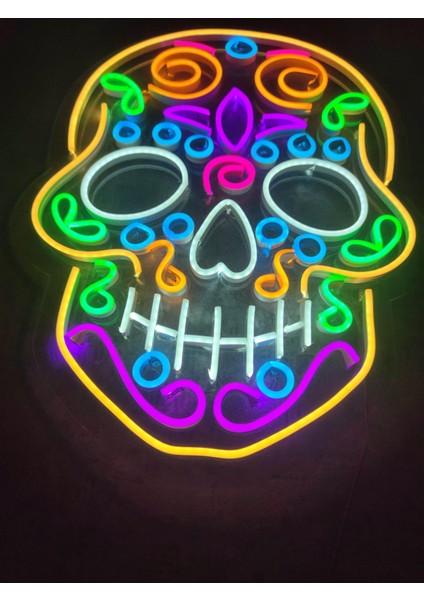 Kurukafa Neon LED Tasarım Kafe Neon Dekoratif Neon Renkli Neon Tabela modelleri