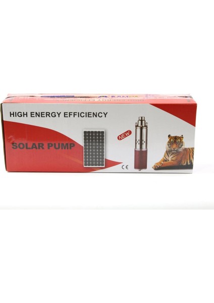 24 Volt Dc Solar Güneş Enerjili Dalgıç Pompa 250w 15 Mt Kablolu Panel Set