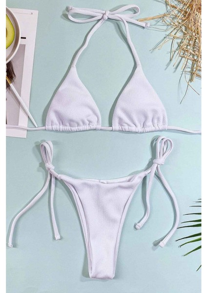 Bağlamalı Bikini Takım