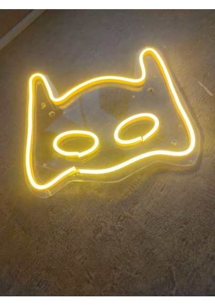 Batman Neon LED Duvar Dekoru