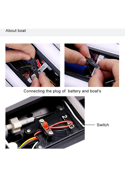 Rc Tekne Uzaktan Kumandalı (Yurt Dışından)