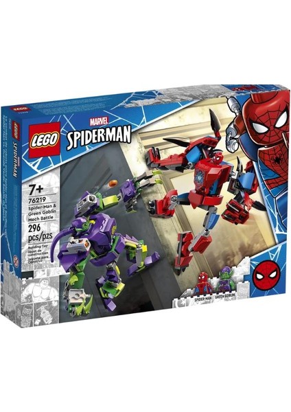 Marvel 76219 Örümcek Adam ve Yeşil Goblin Robot Savaşı