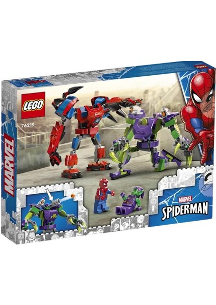 Marvel 76219 Örümcek Adam ve Yeşil Goblin Robot Savaşı