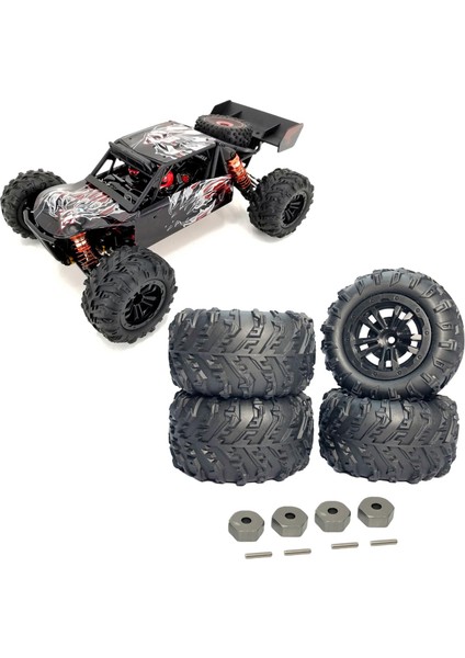 4 Adet Rc Kar Lastikleri Değiştirme Wltoys Için Tekerlek Lastikleri 144002 Dıy Accs Lastikleri Pimler (Yurt Dışından)