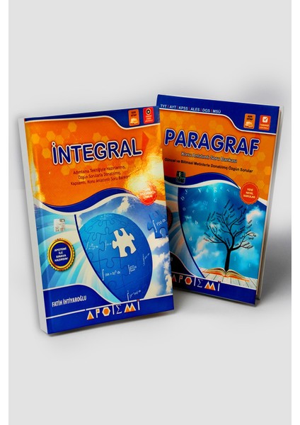 Integral + Paragraf Konu Anlatımlı Soru Bankası Seti