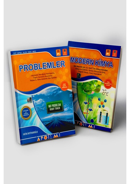 Problemler + Modern Kimya Ikili Konu Anlatımlı Soru Bankası Seti