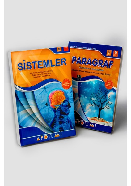 Sistemler + Paragraf Ikili Konu Anlatımlı Soru Bankası Seti