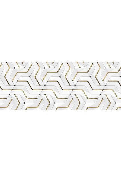 Geometrik 3D Poster - 3 Boyutlu Tek Parça Duvar Kağıdı