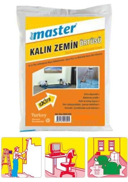 Markasız Master Kalın Zemin Örtüsü 32 M2