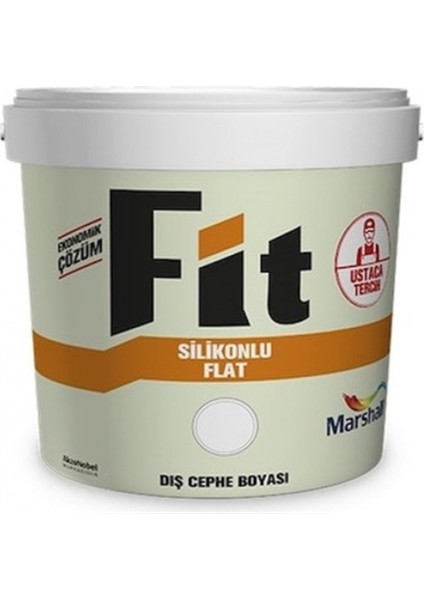 Fit Silikonlu Flat Bc Dış Cephe Boyası 2,5 Lt