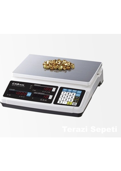 Pr-C-Led 15 kg x 0,5 gr Sayıcı Terazi