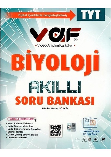 TYT Biyoloji Akıllı Soru Bankası