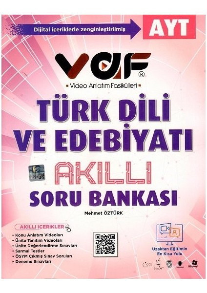 YKS AYT Türk Dili ve Edebiyatı Akıllı Soru Bankası