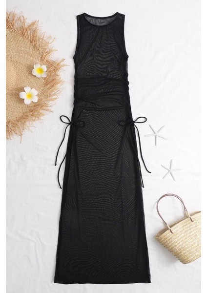 Tül Pareo Plaj Elbisesi fiyatları