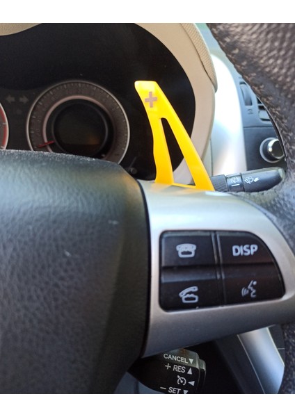 Universal F1 Kulakçık Paddle Shift Sarı Ultra Parlak modelleri