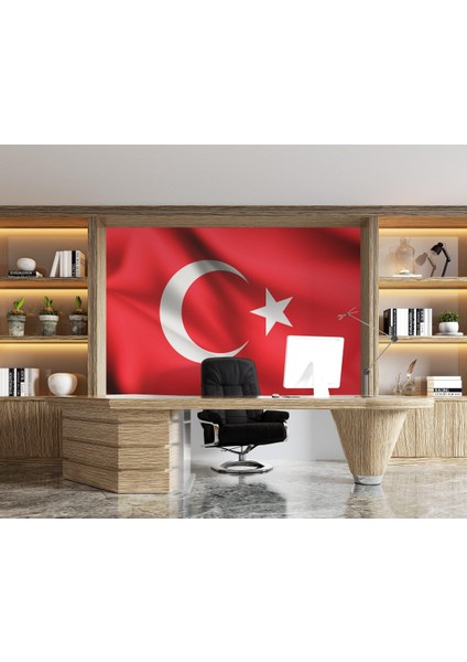 Türkiye 3D Poster - 3 Boyutlu Tek Parça Duvar Kağıdı