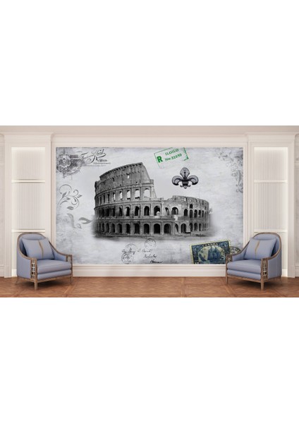 Colezyon 3D Poster - 3 Boyutlu Tek Parça Duvar Kağıdı