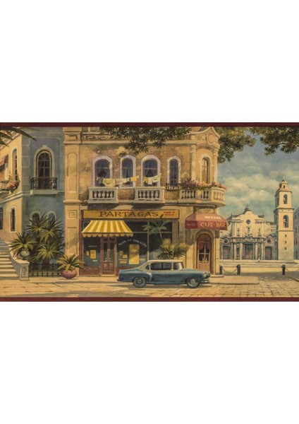 Vintage 3D Poster - 3 Boyutlu Tek Parça Duvar Kağıdı fiyatları