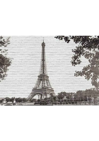 Eiffel 3D Poster - 3 Boyutlu Tek Parça Duvar Kağıdı fiyatları