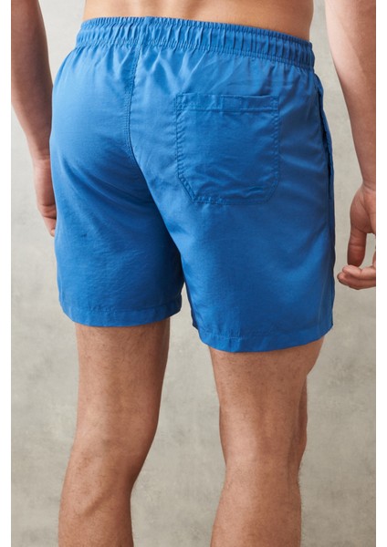 Erkek Indigo Standart Fit Hızlı Kuruyan Mayo Deniz Şortu indirimleri