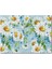 Papatyalar ve Menekşeler Dijital Çizim 120 Parça Puzzle Yapboz Mdf (Ahşap) 1
