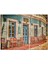 Otantik Yunan Kafeteryası ve Kırmızı Sandalyeler 120 Parça Puzzle Yapboz Mdf (Ahşap) 1