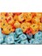 Renkli ve Harfli Minik Topaçlar 120 Parça Puzzle Yapboz Mdf (Ahşap) 1