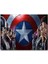 Marvel Avengers Infinity Kaptan Amerika Savaş  255 Parça Puzzle Yapboz Mdf (Ahşap) 1