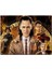 Beyaz Gömlek ve Kravatlı Loki ile Karakterler 1000 Parça Puzzle Yapboz Mdf (Ahşap) 1